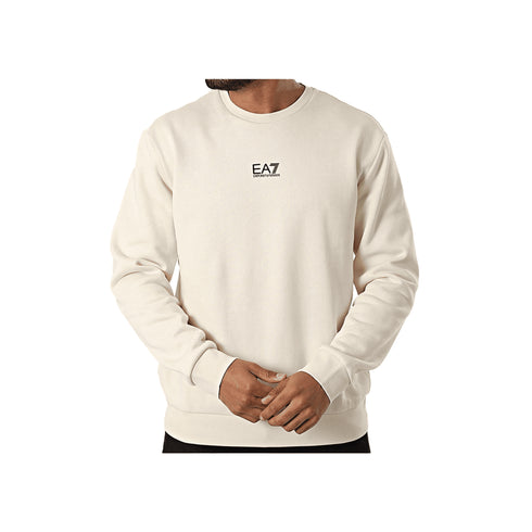 EA7 Emporio Armani Felpa girocollo Ea7 Felpa Ea7 girocollo Core Identity in misto cotone S A25-EA7 EMPORIO8NPM34PJV7Z-U1105-S - Francavilla Moda