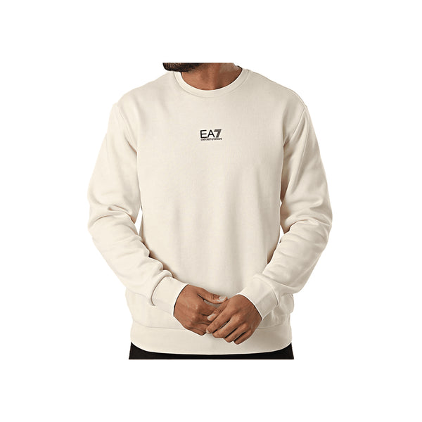 EA7 Emporio Armani Felpa girocollo Ea7 Felpa Ea7 girocollo Core Identity in misto cotone S A25-EA7 EMPORIO8NPM34PJV7Z-U1105-S - Francavilla Moda