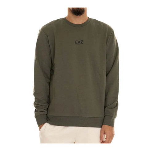 EA7 Emporio Armani Felpa girocollo Ea7 Felpa Ea7 girocollo Core Identity in misto cotone S A25-EA7 EMPORIO8NPM34PJV7Z-1846-S - Francavilla Moda