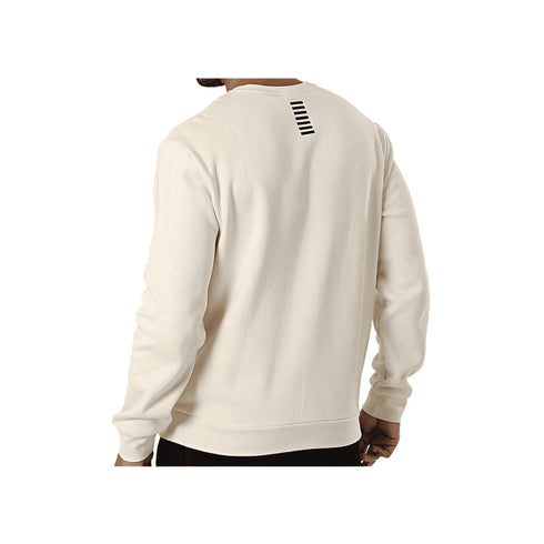 EA7 Emporio Armani Felpa girocollo Ea7 Felpa Ea7 girocollo Core Identity in misto cotone S A25-EA7 EMPORIO8NPM34PJV7Z-U1105-S - Francavilla Moda