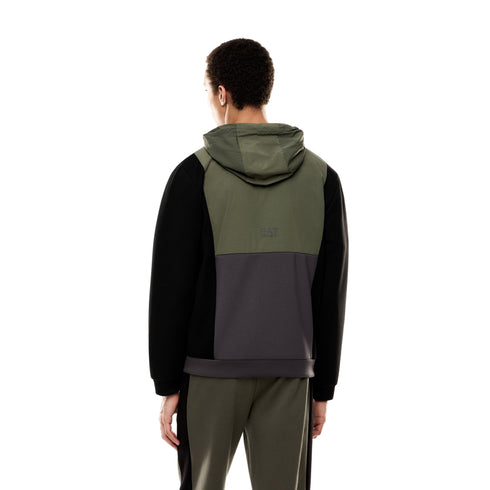 EA7 Emporio Armani Felpa con zip Felpa Uomo Athletic Color Block S A25 - EA7 EMPORIO7M000938AF17003 - U8100 - S - Francavilla Moda
