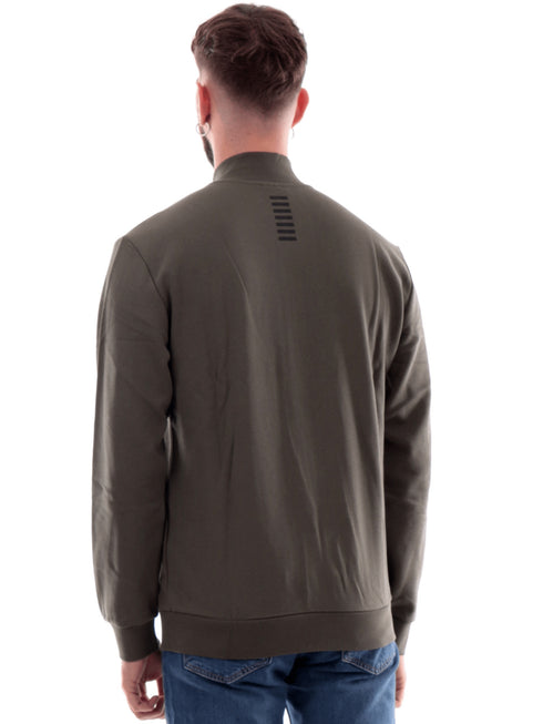EA7 Emporio Armani Felpa con zip Felpa Uomo S A25-EA7 EMPORIO8NPM36PJVTZ-1846-S - Francavilla Moda