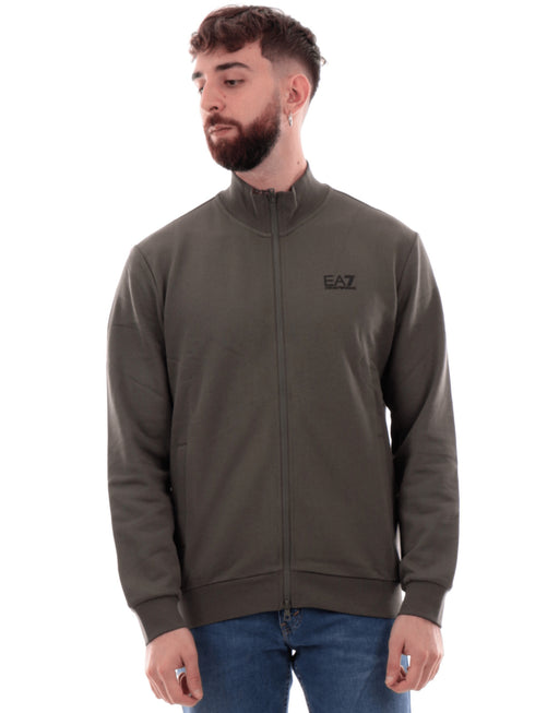 EA7 Emporio Armani Felpa con zip Felpa Uomo S A25-EA7 EMPORIO8NPM36PJVTZ-1846-S - Francavilla Moda