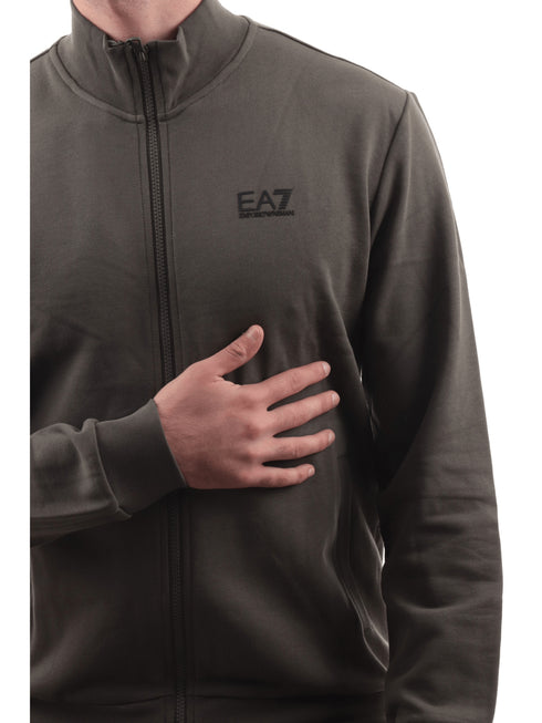 EA7 Emporio Armani Felpa con zip Felpa Uomo S A25-EA7 EMPORIO8NPM36PJVTZ-1846-S - Francavilla Moda
