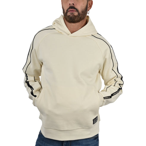 EA7 Emporio Armani Felpa con cappuccio Felpa Uomo Logo Series con cappuccio S - Francavilla Moda