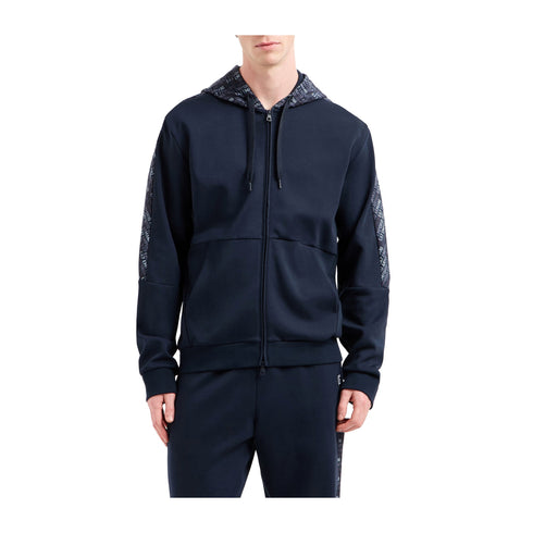 EA7 Emporio Armani Felpa con zip Felpa Uomo Sporty Graphic Series S P25 - EA7 EMPORIO7M000209AF12660 - UB102 - S - Francavilla Moda