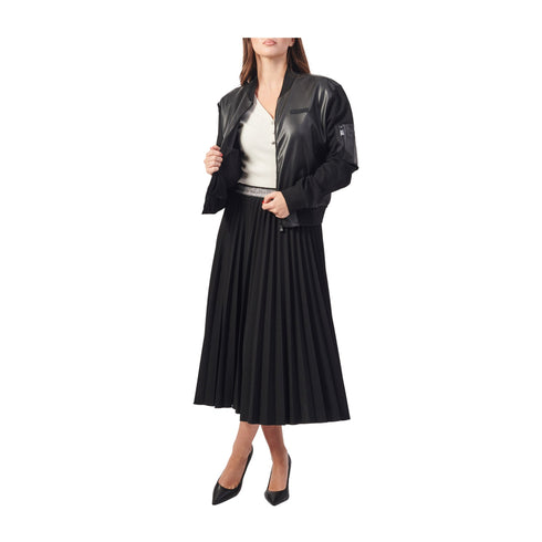 EA7 Emporio Armani Giacca bomber Giubbino Donna modello bomber Nero A24 - EA7 EMPORIO6DTM34TJZOZ - 1200 - XS - Francavilla Moda