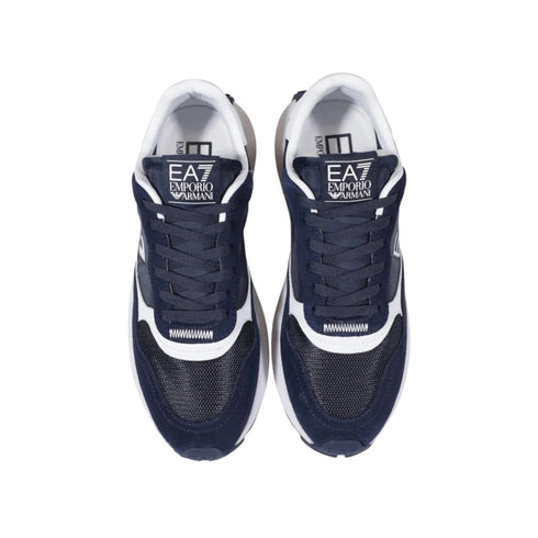 EA7 Emporio Armani Sneakers Sneakers Uomo in tessuto e pelle 7½ P25 - EA7 EMPORIOX8X186XK401 - U473 - 7½ - Francavilla Moda