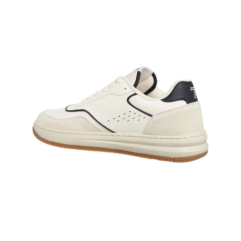 EA7 Emporio Armani Sneakers Sneakers Uomo Plain Lace - Up Bianco panna - Francavilla Moda