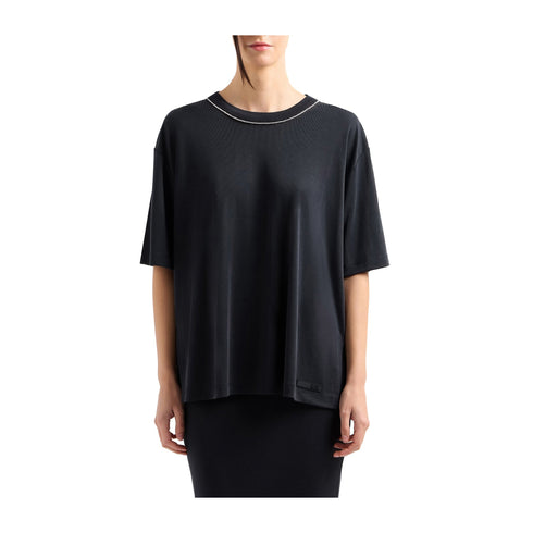 EA7 Emporio Armani T-shirt T-shirt Donna Casual Sporty Precious XS P25 - EA7 EMPORIO7W000340AF12956 - UC001 - XS - Francavilla Moda