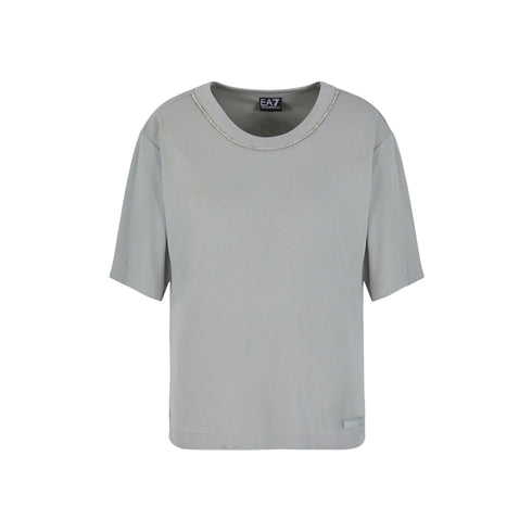 EA7 Emporio Armani T-shirt T-shirt Donna Casual Sporty Precious XS P25 - EA7 EMPORIO7W000340AF12956 - U8023 - XS - Francavilla Moda