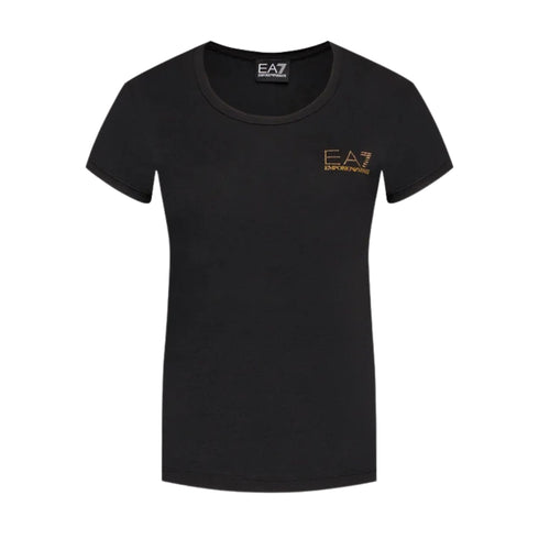 EA7 Emporio Armani T-shirt T-shirt Donna con logo borchie XS P25 - EA7 EMPORIO8NTT65TJDQZ - 1200 - XS - Francavilla Moda