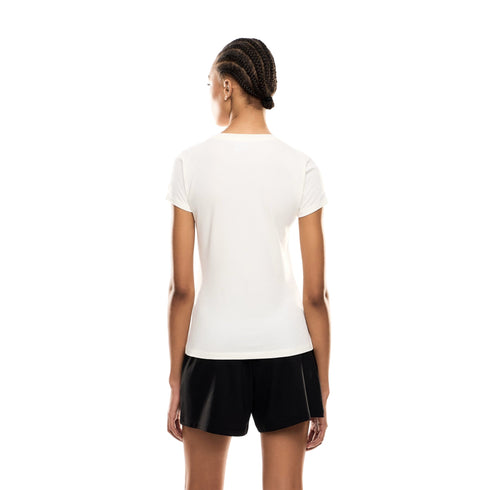 EA7 Emporio Armani T-shirt T-shirt Donna con logo borchie XS P25 - EA7 EMPORIO8NTT65TJDQZ - U0005 - XS - Francavilla Moda