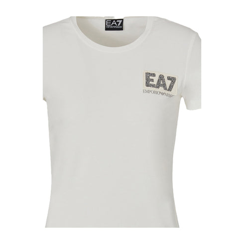EA7 Emporio Armani T-shirt T-shirt Donna Crystal Series XS - Francavilla Moda