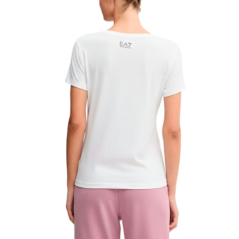 EA7 Emporio Armani T-shirt T-shirt Donna slim con logo S A25-EA7 EMPORIO7W000798AF12115-U0002-S - Francavilla Moda