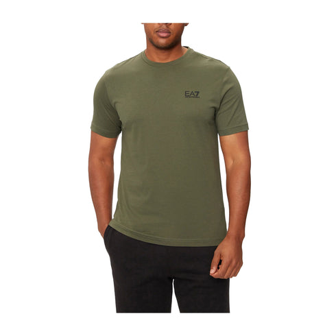 EA7 Emporio Armani T-shirt T-shirt Uomo classica a mezza manica Verde A24 - EA7 EMPORIO8NPT25PJVPZ - 1846 - M - Francavilla Moda