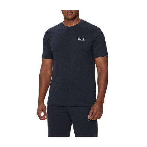 EA7 Emporio Armani T-shirt T-shirt Uomo classica a mezza manica Blu silver A24 - EA7 EMPORIO8NPT25PJVPZ - 0562 - S - Francavilla Moda
