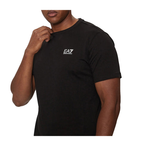 EA7 Emporio Armani T-shirt T-shirt Uomo classica a mezza manica Nero A24 - EA7 EMPORIO8NPT25PJVPZ - 1200 - S - Francavilla Moda