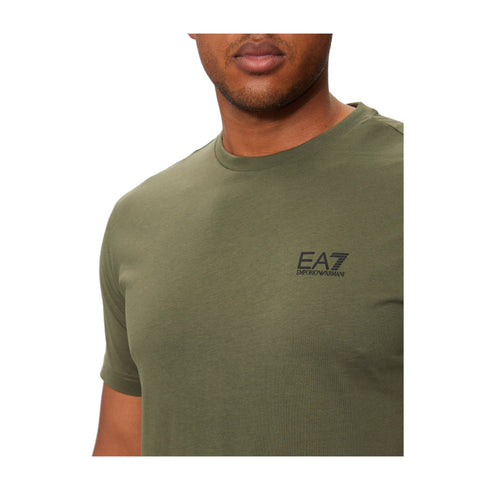 EA7 Emporio Armani T-shirt T-shirt Uomo classica a mezza manica Verde A24 - EA7 EMPORIO8NPT25PJVPZ - 1846 - M - Francavilla Moda