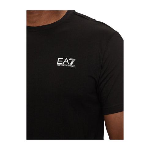 EA7 Emporio Armani T-shirt T-shirt Uomo classica a mezza manica Nero A24 - EA7 EMPORIO8NPT25PJVPZ - 1200 - S - Francavilla Moda