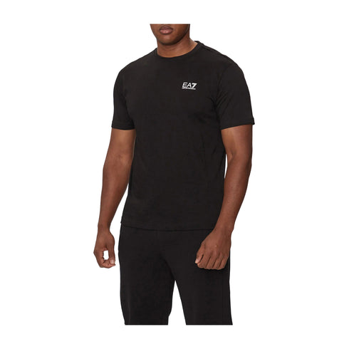 EA7 Emporio Armani T-shirt T-shirt Uomo classica a mezza manica Nero A24 - EA7 EMPORIO8NPT25PJVPZ - 1200 - S - Francavilla Moda