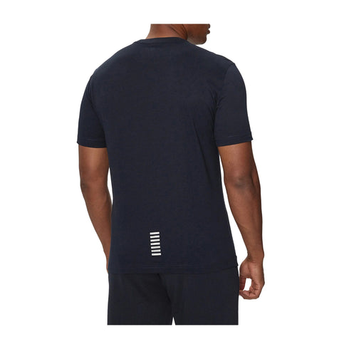 EA7 Emporio Armani T-shirt T-shirt Uomo classica a mezza manica Blu silver A24 - EA7 EMPORIO8NPT25PJVPZ - 0562 - S - Francavilla Moda