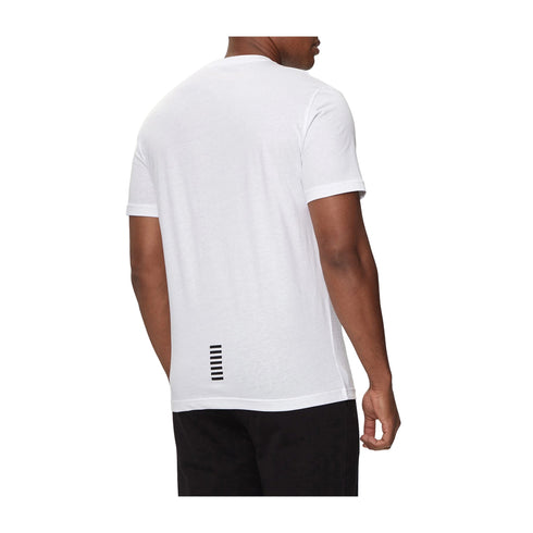 EA7 Emporio Armani T-shirt T-shirt Uomo classica a mezza manica Blu silver A24 - EA7 EMPORIO8NPT25PJVPZ - 0562 - S - Francavilla Moda