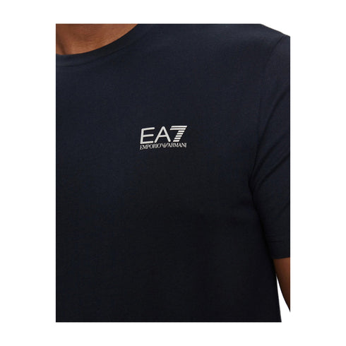 EA7 Emporio Armani T-shirt T-shirt Uomo classica a mezza manica Blu silver A24 - EA7 EMPORIO8NPT25PJVPZ - 0562 - S - Francavilla Moda