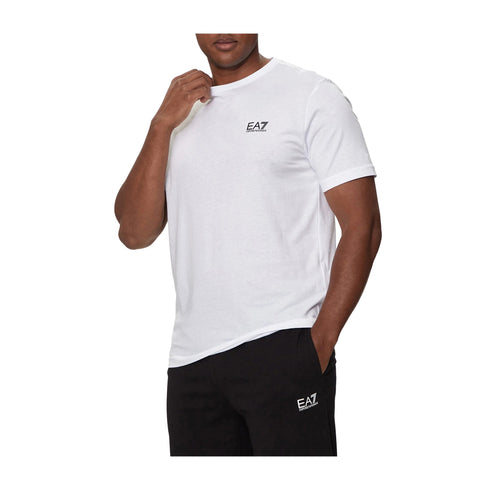 EA7 Emporio Armani T-shirt T-shirt Uomo classica a mezza manica Bianco A24 - EA7 EMPORIO8NPT25PJVPZ - 1100 - S - Francavilla Moda