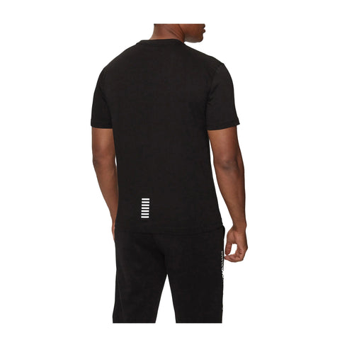 EA7 Emporio Armani T-shirt T-shirt Uomo classica a mezza manica Nero A24 - EA7 EMPORIO8NPT25PJVPZ - 1200 - S - Francavilla Moda