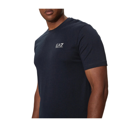 EA7 Emporio Armani T-shirt T-shirt Uomo classica a mezza manica Blu silver A24 - EA7 EMPORIO8NPT25PJVPZ - 0562 - S - Francavilla Moda
