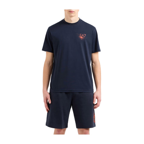 EA7 Emporio Armani T-shirt T-shirt Uomo Graphic Series maxi stampa S P25 - EA7 EMPORIO7M000104AF10375 - UB102 - S - Francavilla Moda