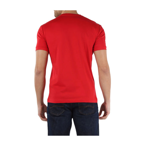 EA7 Emporio Armani T-shirt T-shirt Uomo nastro a contrasto Rosso P24-EA7 EMPORIO3DPT35PJ02Z-1461-S - Francavilla Moda