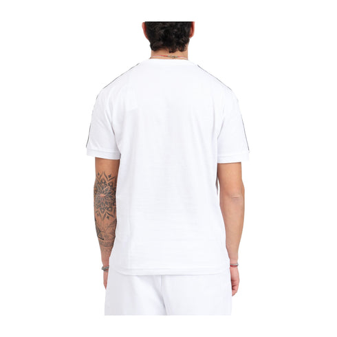 EA7 Emporio Armani T-shirt T-shirt Uomo nastro a contrasto Bianco - Francavilla Moda