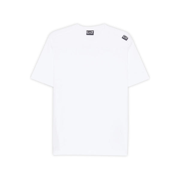 EA7 Emporio Armani T-shirt T-shirt Uomo Sporty a tinta unita Bianco A24 - EA7 EMPORIO6DPT04PJVPZ - 0100 - S - Francavilla Moda