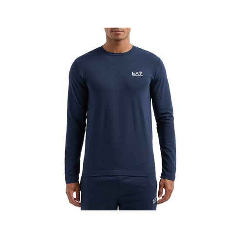 EA7 Emporio Armani T-shirt T-shirt Uomo Sporty Core Identity Blu silver - Francavilla Moda