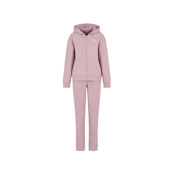 EA7 Emporio Armani Tuta sportiva Tuta Donna felpata con cappuccio Nero bianco A24 - EA7 EMPORIO6DTV57TJQLZ - 1200 - XS - Francavilla Moda