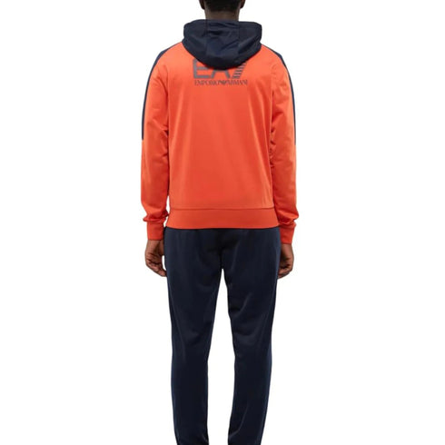 EA7 Emporio Armani Tuta sportiva Tuta Uomo Sporty Visibility Arancio blu A24 - EA7 EMPORIO6DPV66PJVTZ - 26BP - S - Francavilla Moda