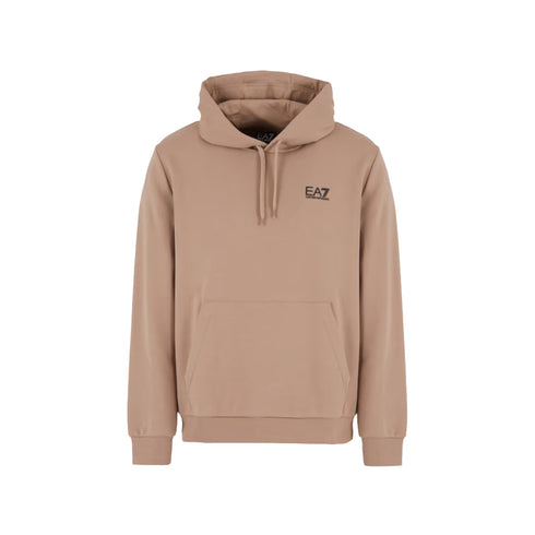 EA7 EMPORIO Felpa con cappuccio Felpa Uomo cappuccio Sporty Nocciola A24 - EA7 EMPORIO8NPM37PJVTZ - 1745 - S - Francavilla Moda