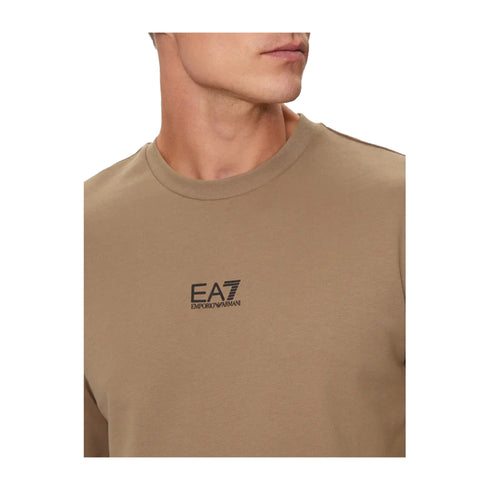 EA7 EMPORIO Felpa girocollo Felpa Uomo Code Identity a girocollo Nocciola A24 - EA7 EMPORIO8NPM34PJVTZ - 1745 - S - Francavilla Moda