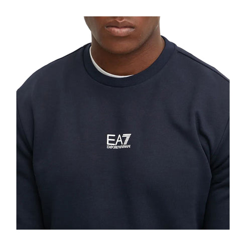 EA7 EMPORIO Felpa girocollo Felpa Uomo Code Identity a girocollo Blu A24 - EA7 EMPORIO8NPM34PJVTZ - 1562 - S - Francavilla Moda