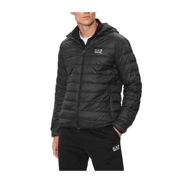 EA7 EMPORIO Piumino corto Piumino Uomo Sporty Core Identity Nero - Francavilla Moda