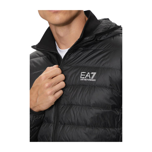 EA7 EMPORIO Piumino corto Piumino Uomo Sporty Core Identity Nero - Francavilla Moda