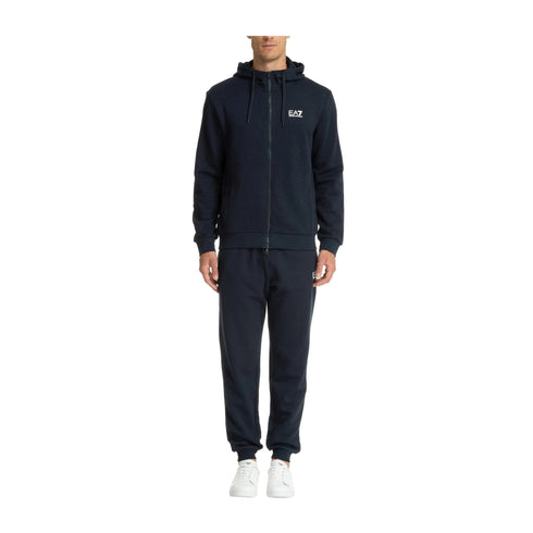 EA7 EMPORIO Tuta sportiva Tuta Uomo sportiva misto cotone Blu A24 - EA7 EMPORIO8NPV68PJVTZ - 1562 - S - Francavilla Moda