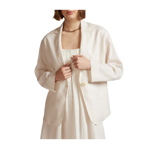 Elena Mirò Giacca blazer Blazer Donna destrutturato in lino S P25 - ELENA MIROR035Z01799 - C1 - S - Francavilla Moda