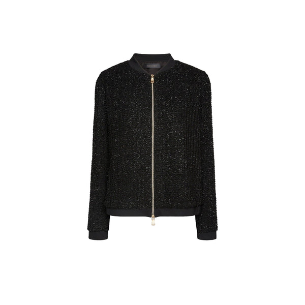 Elena Mirò Giacca bomber Bomber Donna fettuccia laminata M A26-ELENA MIRO'G818Z000732N-033-M - Francavilla Moda