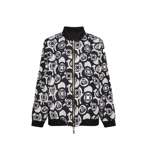 Elena Mirò Bomber Bomber Donna in nylon reversibile 46 - Francavilla Moda