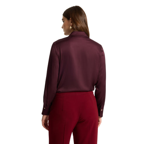 Elena Mirò Camicia elegante Camicia Donna in raso di viscosa 46 - Francavilla Moda