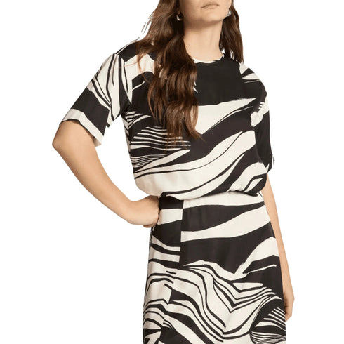 Elena Mirò Blusa ELENA MIRO Blusa Donna Twill Viscosa Stampa Grafica M - Francavilla Moda