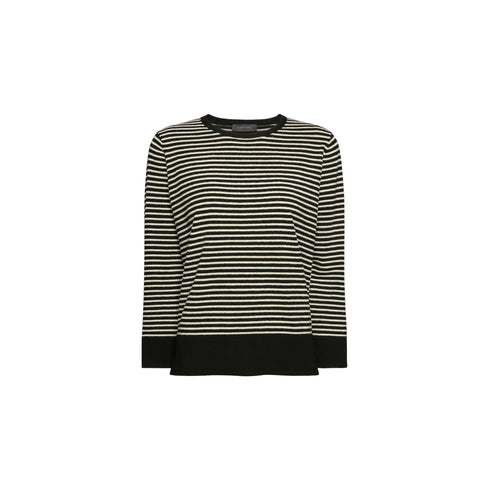 Elena Mirò Maglia Maglia Donna a righe orizzontali M A26-ELENA MIROM052Z000814N-0A2-M - Francavilla Moda